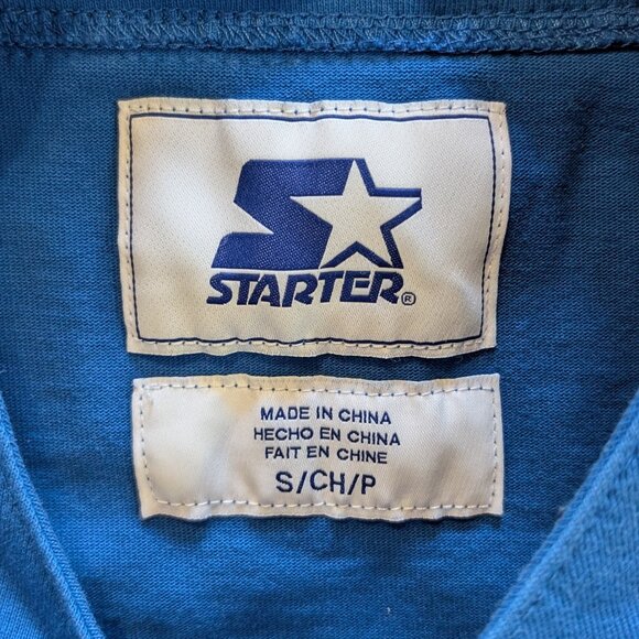 Golden State Warriors Starter Button Up Baseball Jersey- Size S - Picture 2 of 4